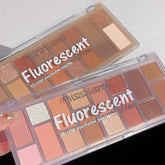 Miss Lara Fluorescent Eyeshadow Palette - 16 Colors