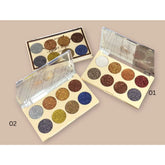 Miss Rose Glitter Magic Eyeshadow Palette - 8‑Color