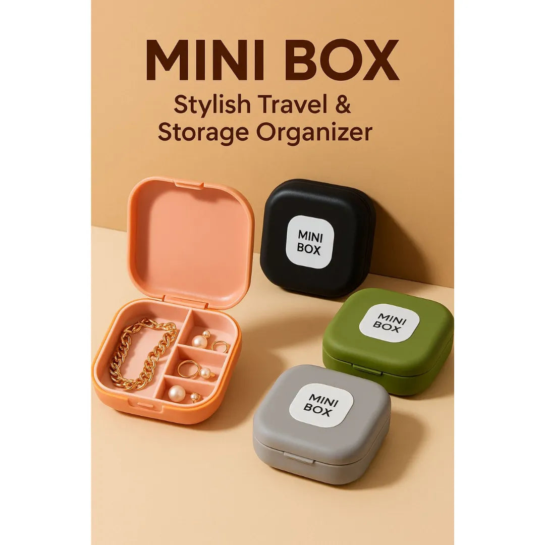 Mini Box Stylish Travel and Storage Organizer