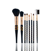 Glamorous Face 8 in 1 Brush Sets Pot Glass