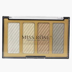 Miss Rose Highlighters Palette - 4 Color
