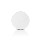 Glamorous Face Puff Round White New