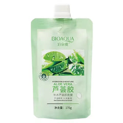 BIOAQUA Natural Aloe Vera Moisturizing Gel Mask - 170gm