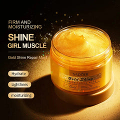 SADOER Gold Shiny Moisturizing Soothing Oil Control Refreshing Facial Mask - 120g