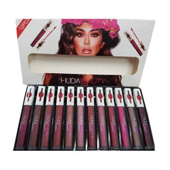 Huda Beauty Matte Gloss - 12 Pcs