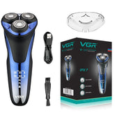 VGR V-306 Wet & Dry 3 Head Electric Shaver