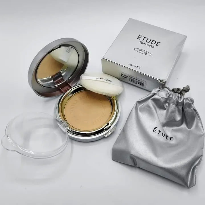Etude Compact Powder With Puff And Pouch Etude Compact Powder With Puff And Pouch