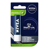 Nivea Lips Balm Active For Men Spf15 - 4.8g