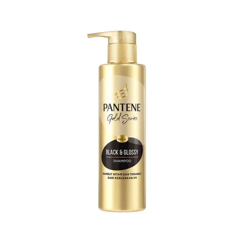 Pantene Gold Series Black Glossy Shampoo 125ML