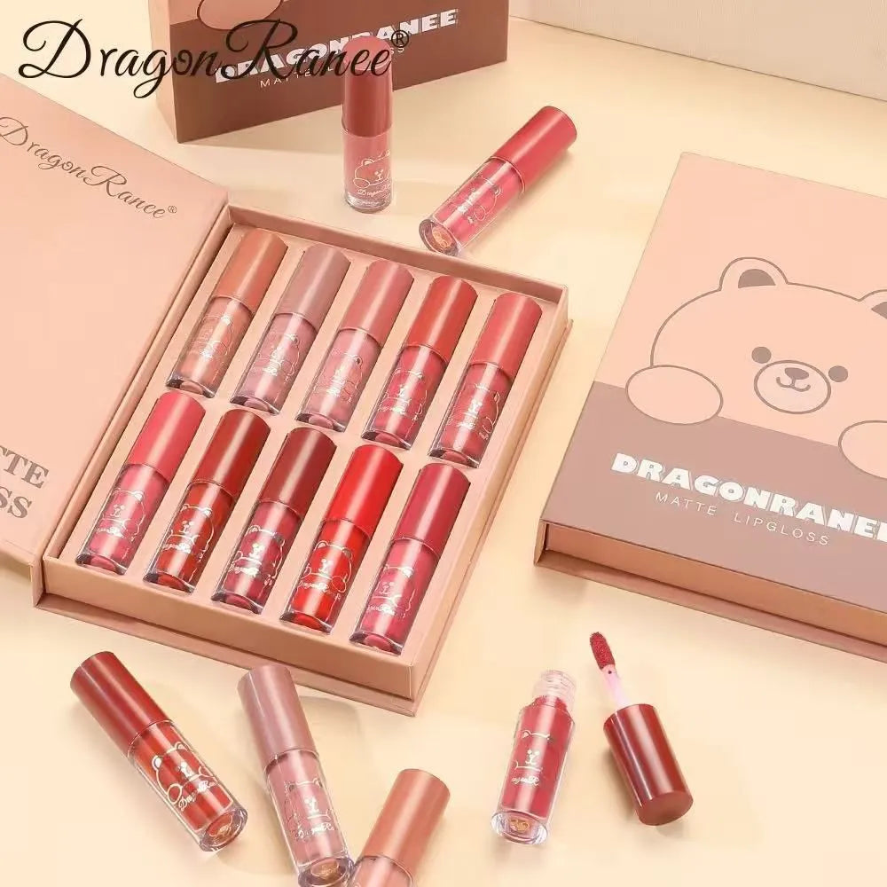 Dragon ranee Matte Lipgloss - 12 Pcs