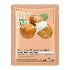 Sadoer Botany And Fruits Shea Butter Moisturizing Face Sheet Mask - 25g