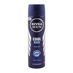 Nivea Men 48H Cool Kick Quick Dry Deodorant Spray - 150ml