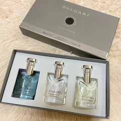Bvlgari Pour Homme Gift Set for Him (3Pcs Set)  - Dubai - 100% Original Testers