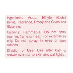 OPIO GLAMOUR Body Mist 250ML