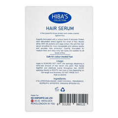 Hiba's Collection Frizz Ease Normal To Dry Hair Serum - 50ml