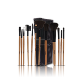 Glamorous Face 12 Piece Leather Brushset