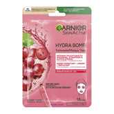 Garnier Facial Mask Hyaluronic Acid & Grape Seed Extract, Hydra Bomb - 28g