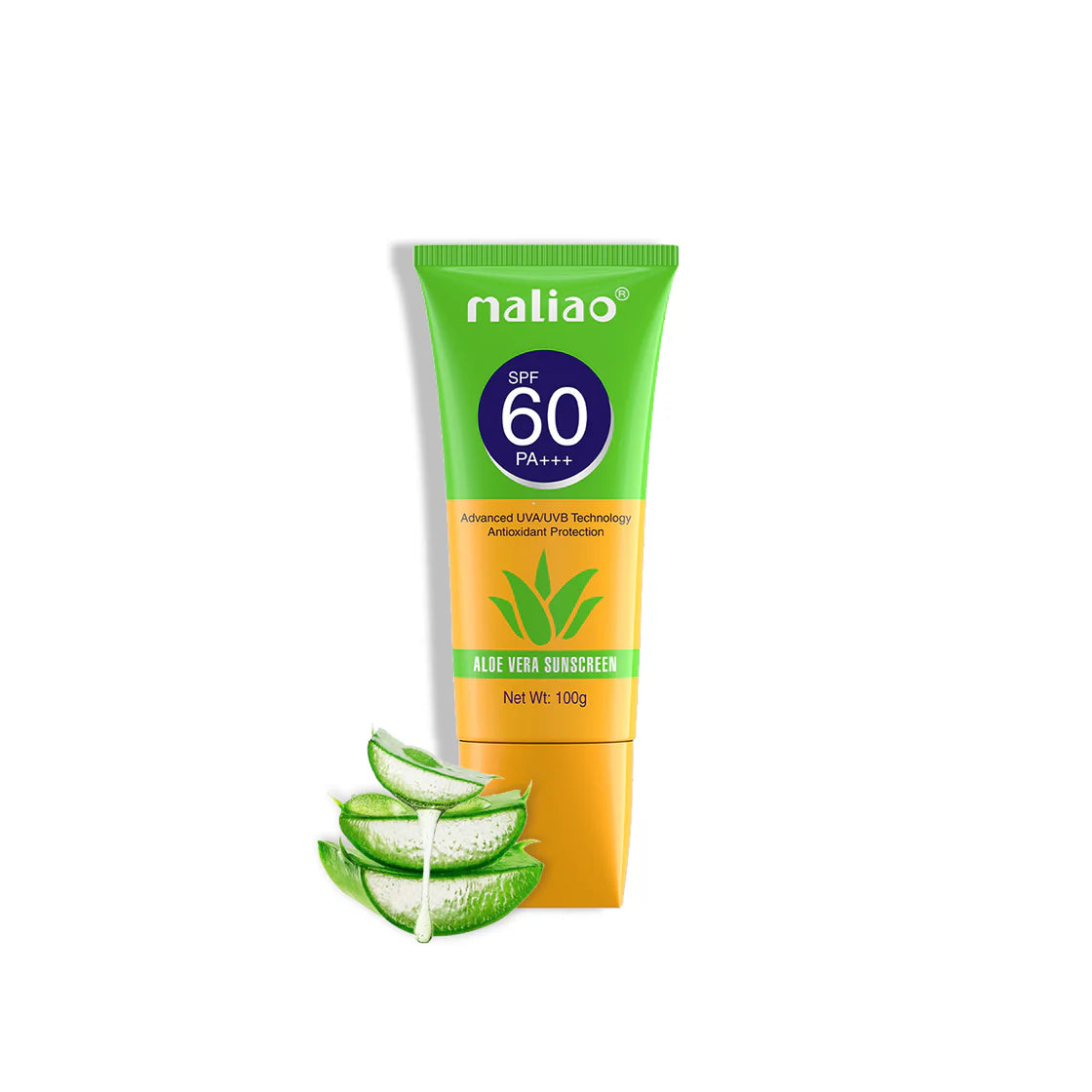 Maliao Aloe Vera Sunscreen SPF 60 PA+++ - Ultimate Sun Protection for Your Skin
