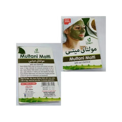 Hania Multani Mitti Fuller Baked Earth Clay Face Mask 50g (Each) – 24 Sachets Box