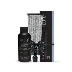 Keune Tinta Deal Light Ash Pearl Blonde 8.21 with Keune Developer 20 Volume - 60 ml
