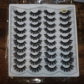 20 pairs 100% super HANDMADE Heavy Lashes For Bridals