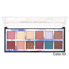 Miss rose Eye Shadow Palette - 12 Color