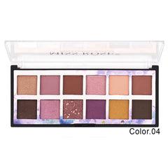 Miss rose Eye Shadow Palette - 12 Color