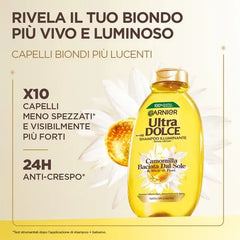 Garnier Ultra Doux Chamomile & Flower Honey Illuminating Shampoo - 250ml