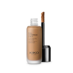 Kiko 2 in 1 foundation and concealer, superior coverage 30ml