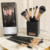 13 Pcs - BH Cosmetics Signature Rose Gold Brush Set