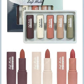 5Pcs Heng Fang Soft Matte Lipstick