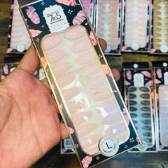 7To5 Talklee Matte Artifical Nails With Free Stickers