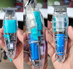 Daling DL-1631 New Full Transparent Visible Body Hair Cutting Machine