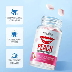 Sadoer 2 in 1 Solid Toothpaste Tablets 28.5g