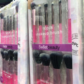 Sweet Beauty Makeup Brush - 10Pcs