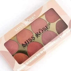 Miss Rose New Blush-on Palette - 8 Colors