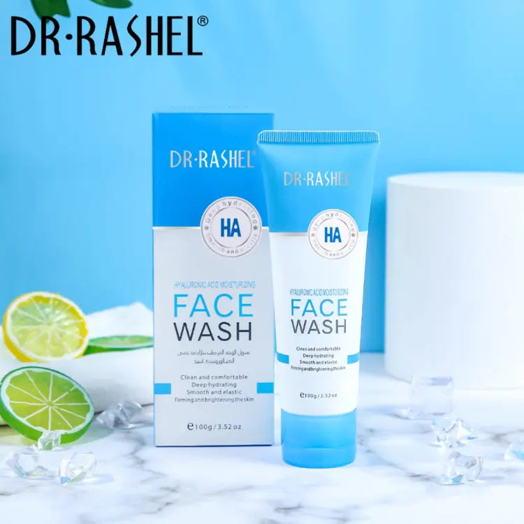 Dr Rashel Hyaluronic Acid Moisturizing and Smooth Face Wash - 100g