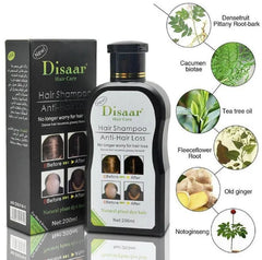 DISAAR 2 In 1 Hair Growth Essential Oil & Anti-Hair Loss Shampoo Growth
