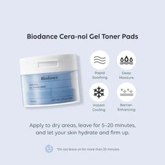 Biodance Cera Nol Gel Toner 60 Pads