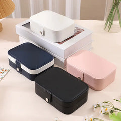Velvet Multi‑function Jewelry Storage Box