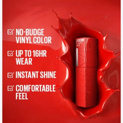 Original Maybelline Super Stay Vinyl Ink Liquid Lipstick - Lippy 23