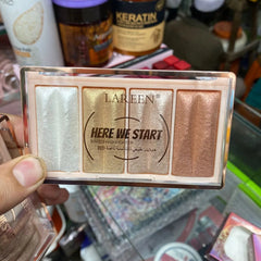 4 Colors Lareen Highlighter Palette