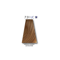 Keune Ultimate Cover Medium Golden Blonde 7.31 with Keune Developer 20 Volume - 60 ml