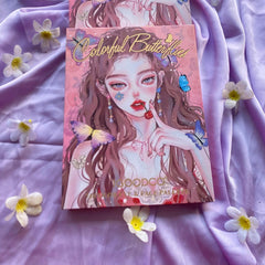 Colorful Butterflies 72 Colors Eyeshadow