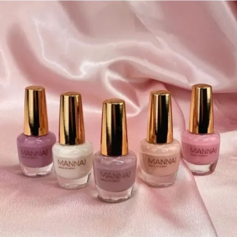 MannaKadar 5pc Nail Polish Set