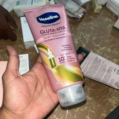 Original Vaseline Gluta-Hya Serum Burst Lotion Dewy Radiance - 300ml Made In Thailand