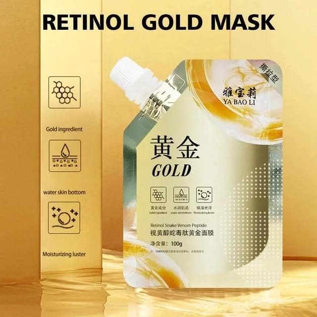 YA BAO LI   Retinol Gold Peel Off MasK  Anti-aging &  Lifting  100g