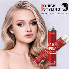 Maliao Fixing Hair Spray For Quick Styling Long Lasting 420 ML