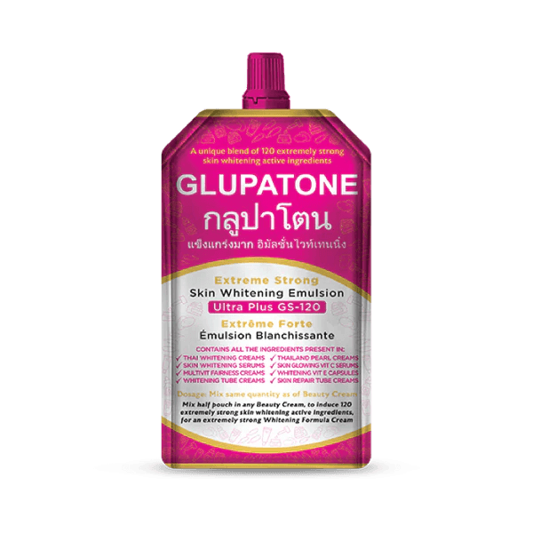 Glupatone Extreme Strong Skin Whitening Emulsion Ultra Plus GS-120