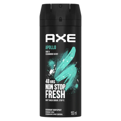 Axe Apollo Citrus & Cedarwood 48H Non-Stop Fresh Deodorant Body Spray – 150ml